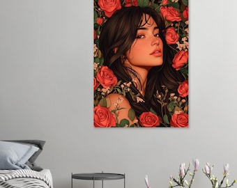Póster premium mate de Sofía, diosa griega de la sabiduría, arte de la sabiduría antigua, decoración femenina divina, arte de altar griego