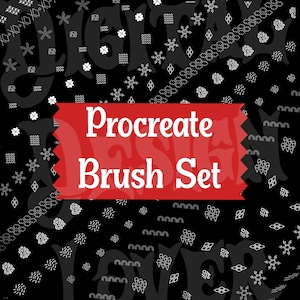 Procreate Brush Set, Patterns, Procreate Stamp