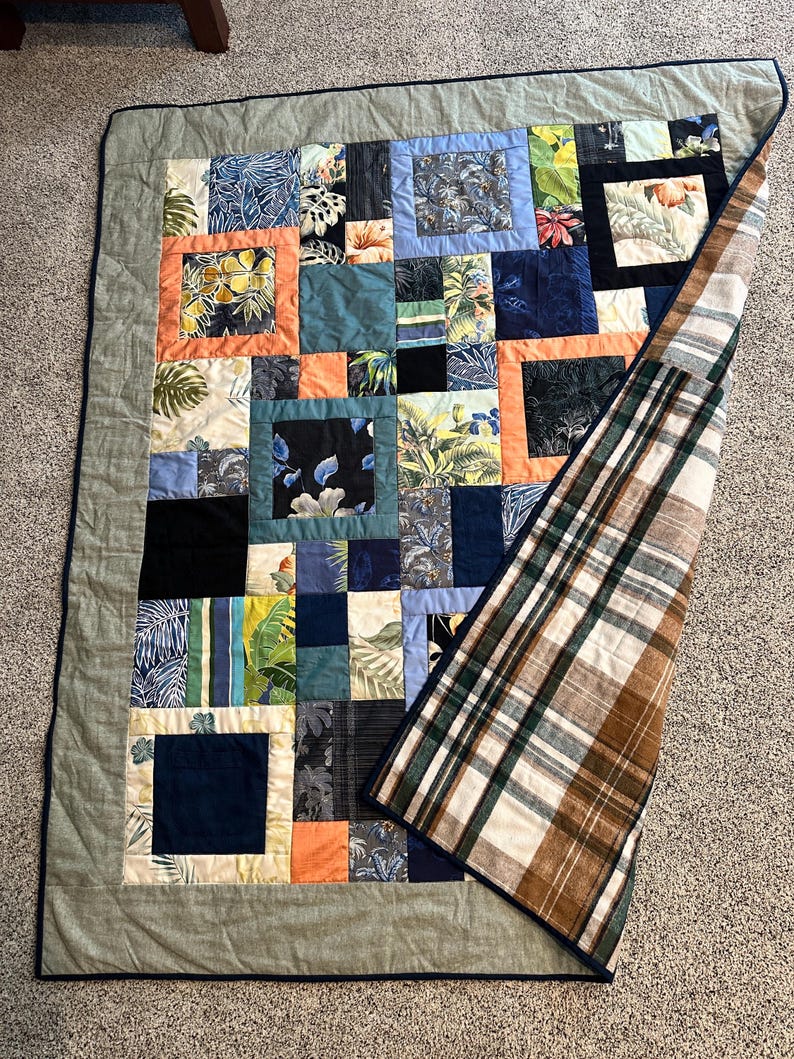 Custom T-shirt Blanket Bild 8