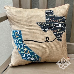 State to State Pillow