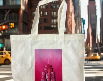 Empire State Building Tote Bag - Printed