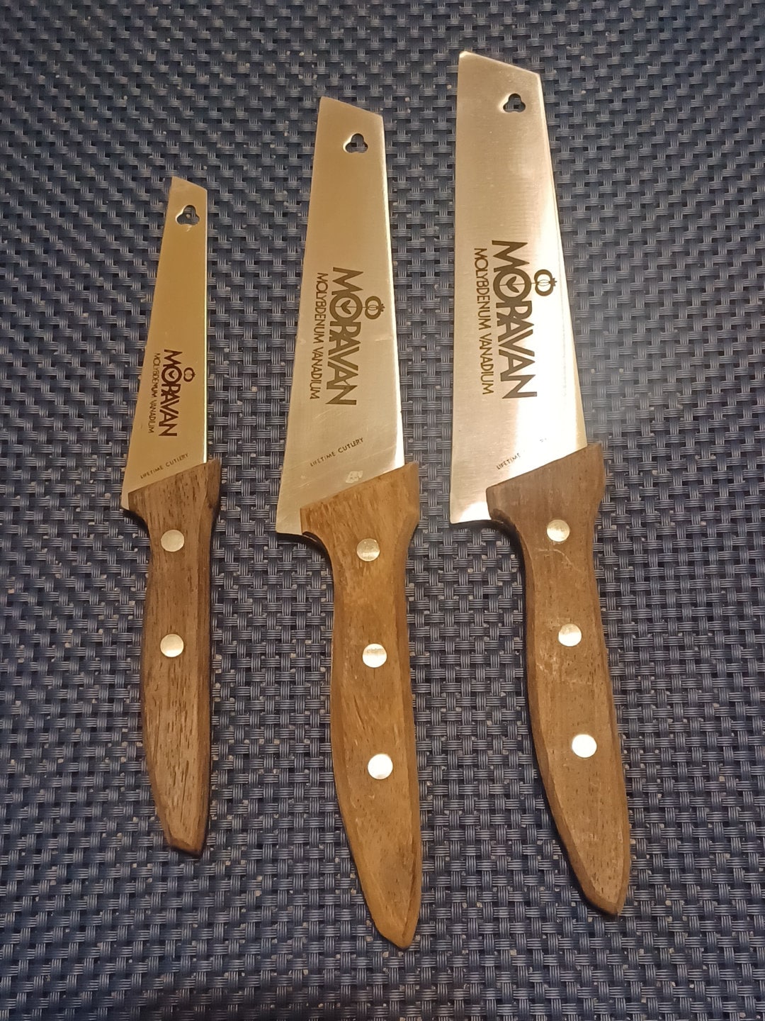3 Vintage Moravan Molybdenum Vanadium Kitchen Knives Japan - Etsy
