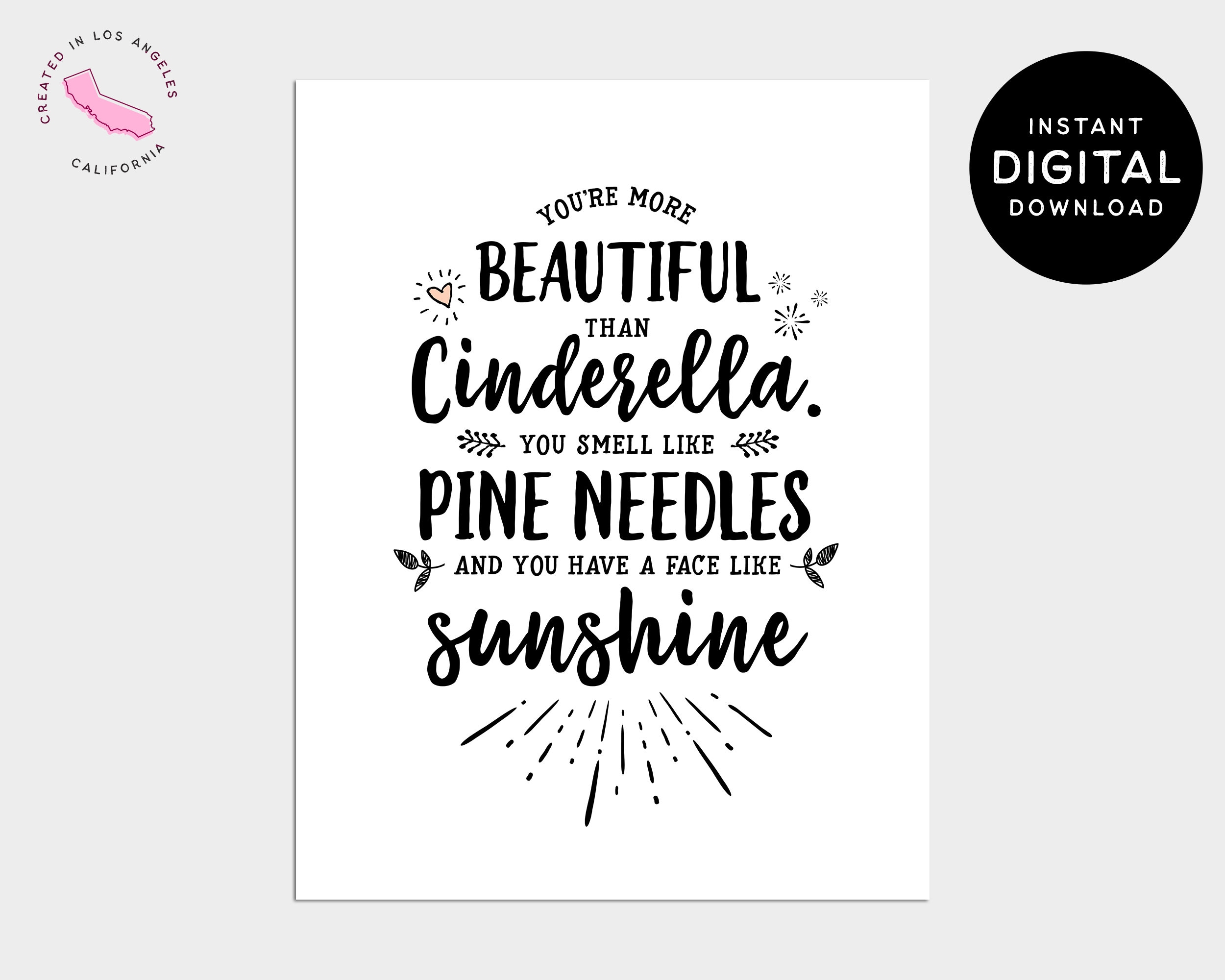 Instant Digital Download** Bridesmaids You're More Beautiful