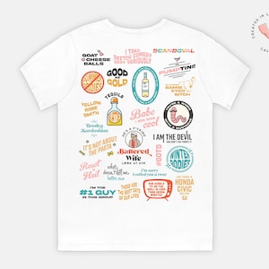 Règles de la pompe - Citations toutes les saisons - Règles de Vanderpump - T-shirt unisexe en toile Bella