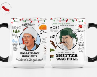 National Lampoons Christmas Family Vacation - Funny Holiday Griswold QUOTES - Large Ceramic 15 oz. Deluxe Mug