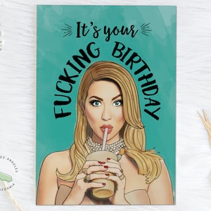 C'est votre putain d'anniversaire - Stassi Schroeder - Carte de joyeux anniversaire amusante selon les règles de Vanderpump