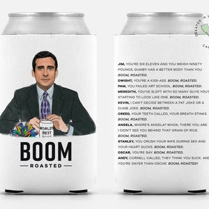 Boom Roasted Michael Scott The Office Can Cooler
