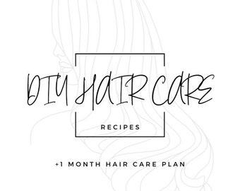 Recetas caseras para el cuidado del cabello + Plan de 1 mes