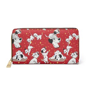 Disney 101 Dalmatians Leather Zipper Wallet