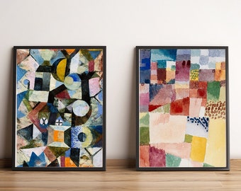 Paul KleeWall Art Set | Colorful Abstract Prints | Digital Download – Instant Wall Art-Modern Decor