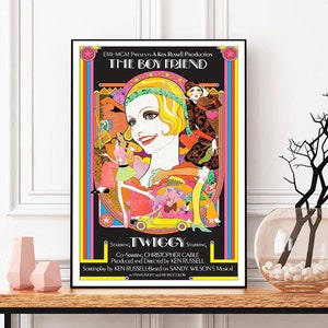 Kinofilmplakat - The Boy Friend - Twiggi - Posterdeko