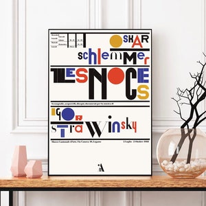 Les Noces by Bruno Monguzzi - exhibition canvas poster - wall decor