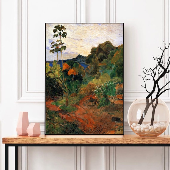 Paul Gauguin's Tropical Vegetation | Post-Impressionist  |Wall Decor poster -Digital Download – Instant Wall Art