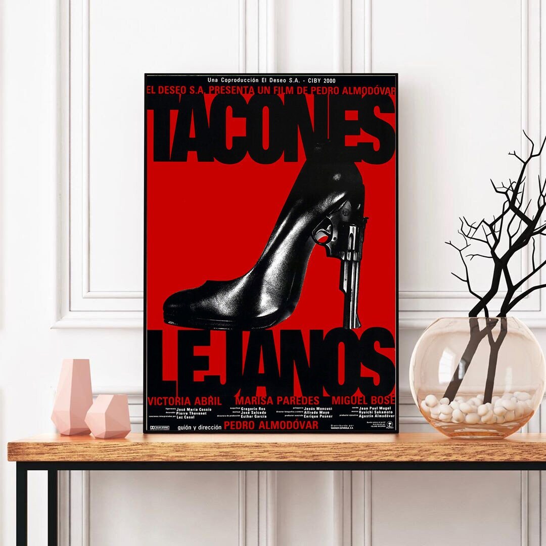 Cinema Tacones lejanos by Pedro Almodovar canvas poster deco wall Etsy M xico
