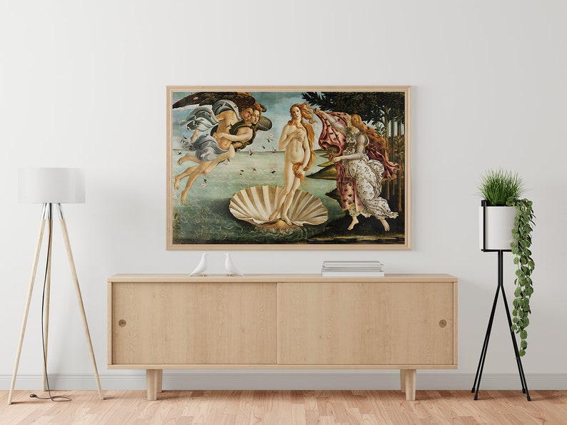 Sandro Botticelli the Birth of Venus Canvas Poster Wall Decor - Etsy