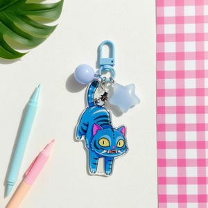 Kpop Demon Hunter Derpy Tiger Sussi Inspired Keychain charms,  Kpop Huntrix Derpy keychain Charm Gifts