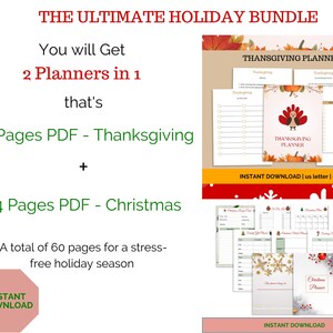 Urlaubsplanung, Weihnachtsplaner, Urlaubsplaner Bundle, Geschenk Budget Planer, Türkei Tagesplaner, Urlaubsspiele, druckbare To Do Liste, Geschenke