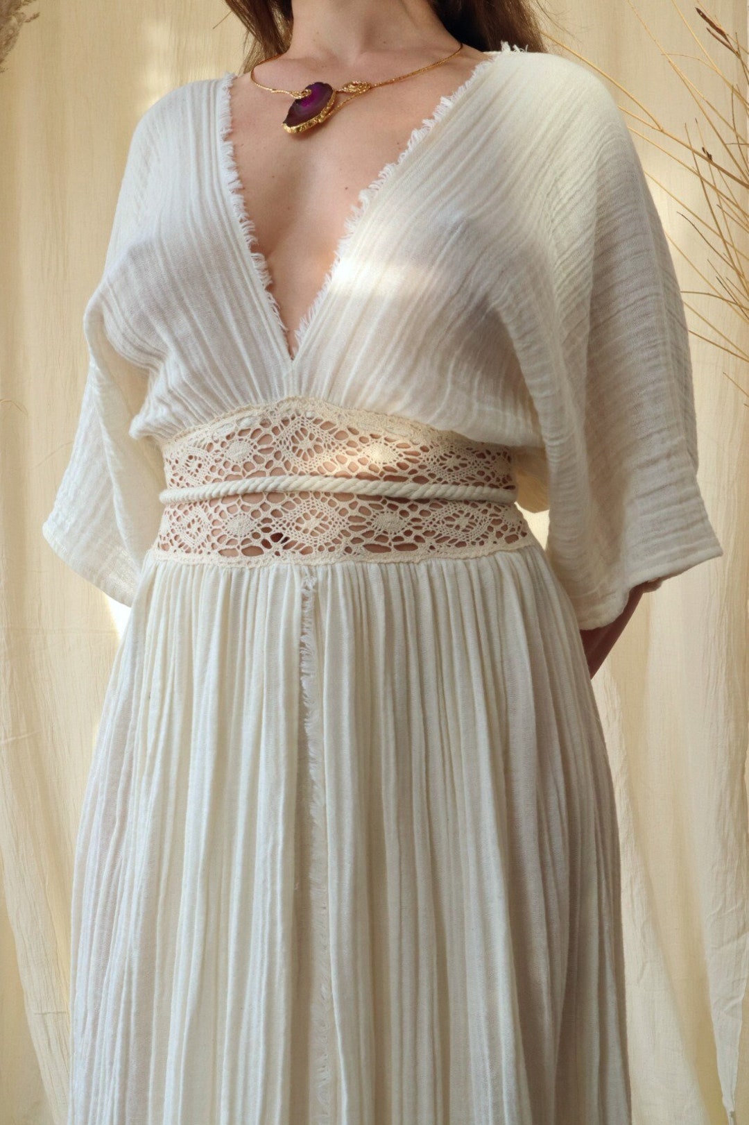 Greek Goddess Dress. Grecian Dress. Boho Wedding Dress. - Etsy
