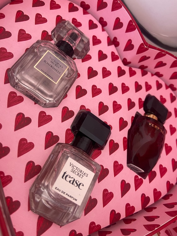 Victoria's Secret Christmas Gift Set: 3 Mini Perfumes - Etsy