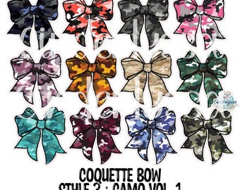 Coquette Bow: Style 3 - Cardstock Silicone Mold, Aroma Bead, Car Fresh Mold, Premium Cardstock Images