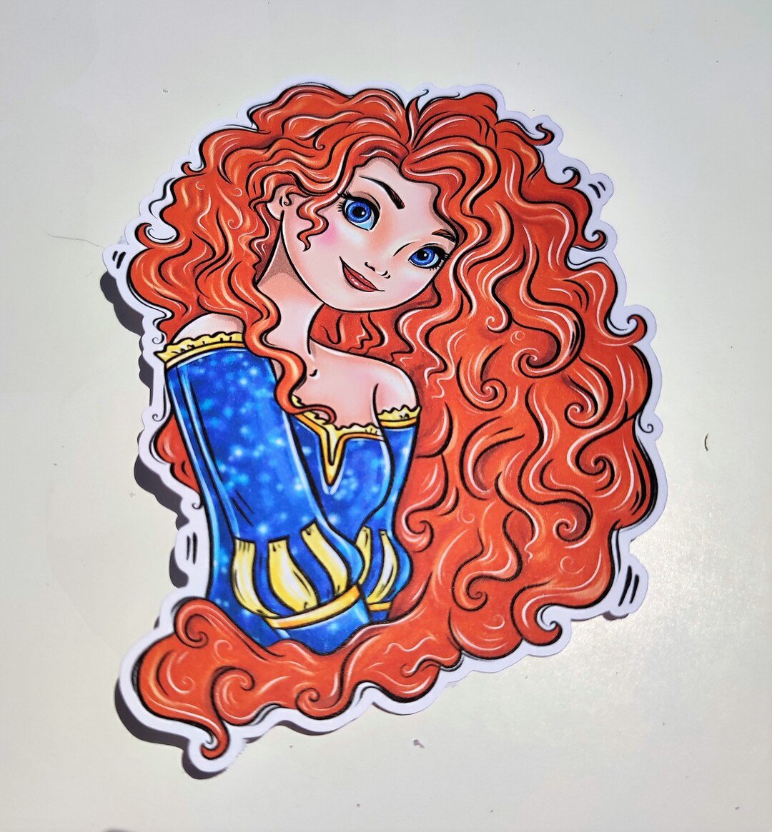 Princess Merida Brave Wisps Ring of Stones Elinor Bear Etsy