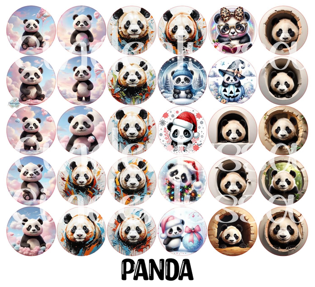 3.5 Inch Round: Panda for Cardstock Silicone Mold, NO MOLD INCLUDED for ...