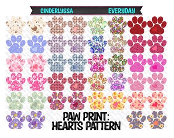 VENT CLIP: 2 Cavity Paw Print w/Multiple Images for Vent Clip Cardstock Silicone Mold, Aroma Bead Molds, Premium Cardstock Images