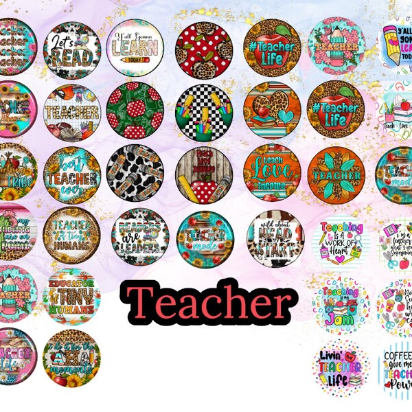 Teacher Freshie Round Cardstock Etsy