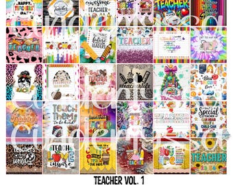 3 inch Square: Teacher Vol. 1 Cardstock/Picture With Curved Edge Cardstock Silicone Mold, Aroma Bead Molds, Premium Cardstock Images