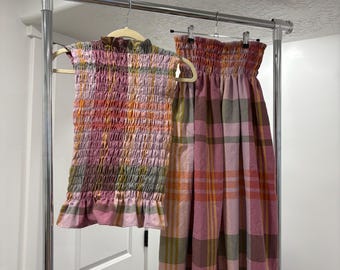 Custom Shirred Handsewn Set