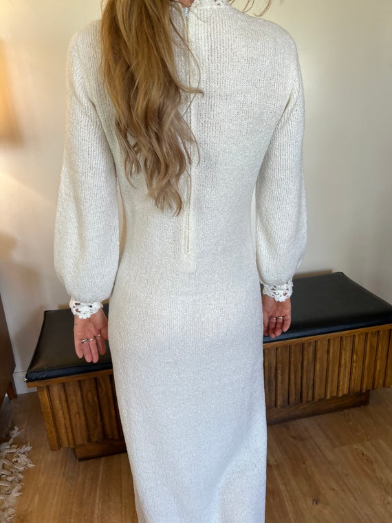 Vintage 1970s Saint John Knits Beautiful Long Maxi Dr… Gem