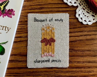You've Got Mail Cross Stitch Pattern You've Got Mail Bouquet of Pencils Cross Stitch 90s Movie Quote Cross Stitch Pattern PDF