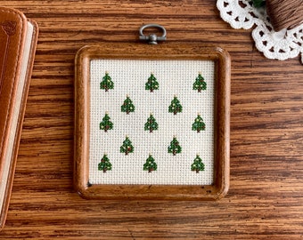 Small Christmas Tree Cross Stitch Simple Christmas Cross Stitch Pattern Christmas Tree Winter Cross Stitch Christmas Cross Stitch PDF