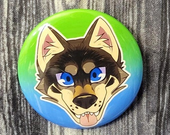 Wolf Anstecker Anstecknadel