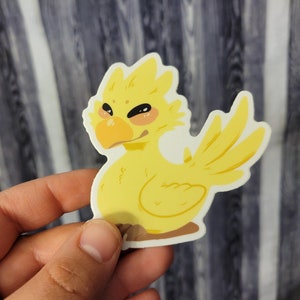 Chocobo Vinyl Sticker