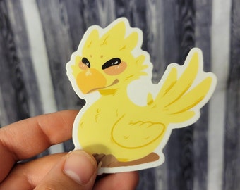 Final Fantasy Chocobo Vinyl Decal – 'My Other Car' Car Truck Sticker – Oracle