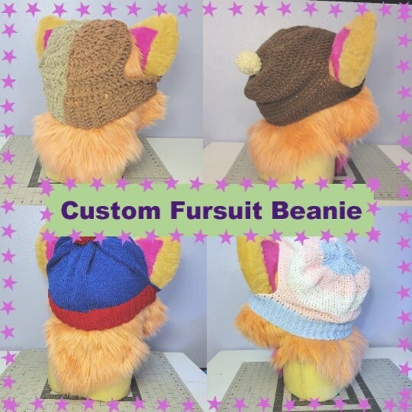Custom Fursuit Beanie