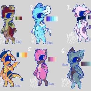 Chibi Furry Adoptables