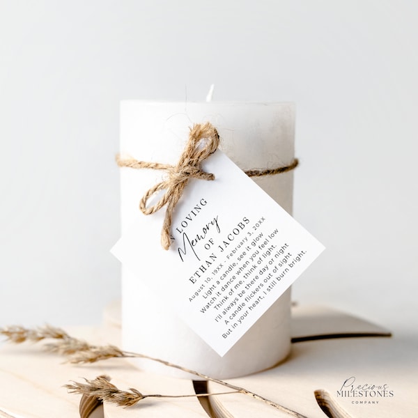 This Candle Burns,Funeral Candle Tag,Memorial Candle Tag,Funeral Favor,Celebration Of Life Keepsake,Memorial Printable,In Memory Candle