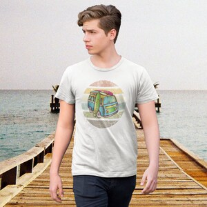 Surf Shirt, Retro Van Shirt, Gift for Surfer