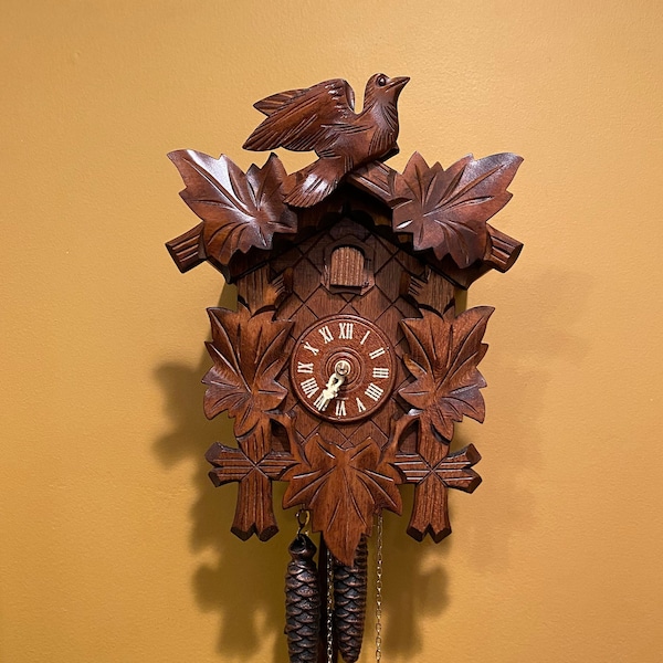 Antique German Cuckoo Clock Etsy