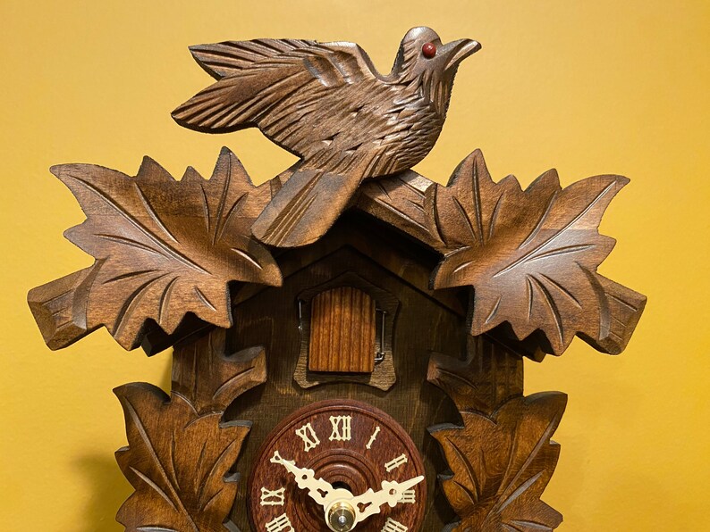Working Cuckoo Clock Vintage Etsy