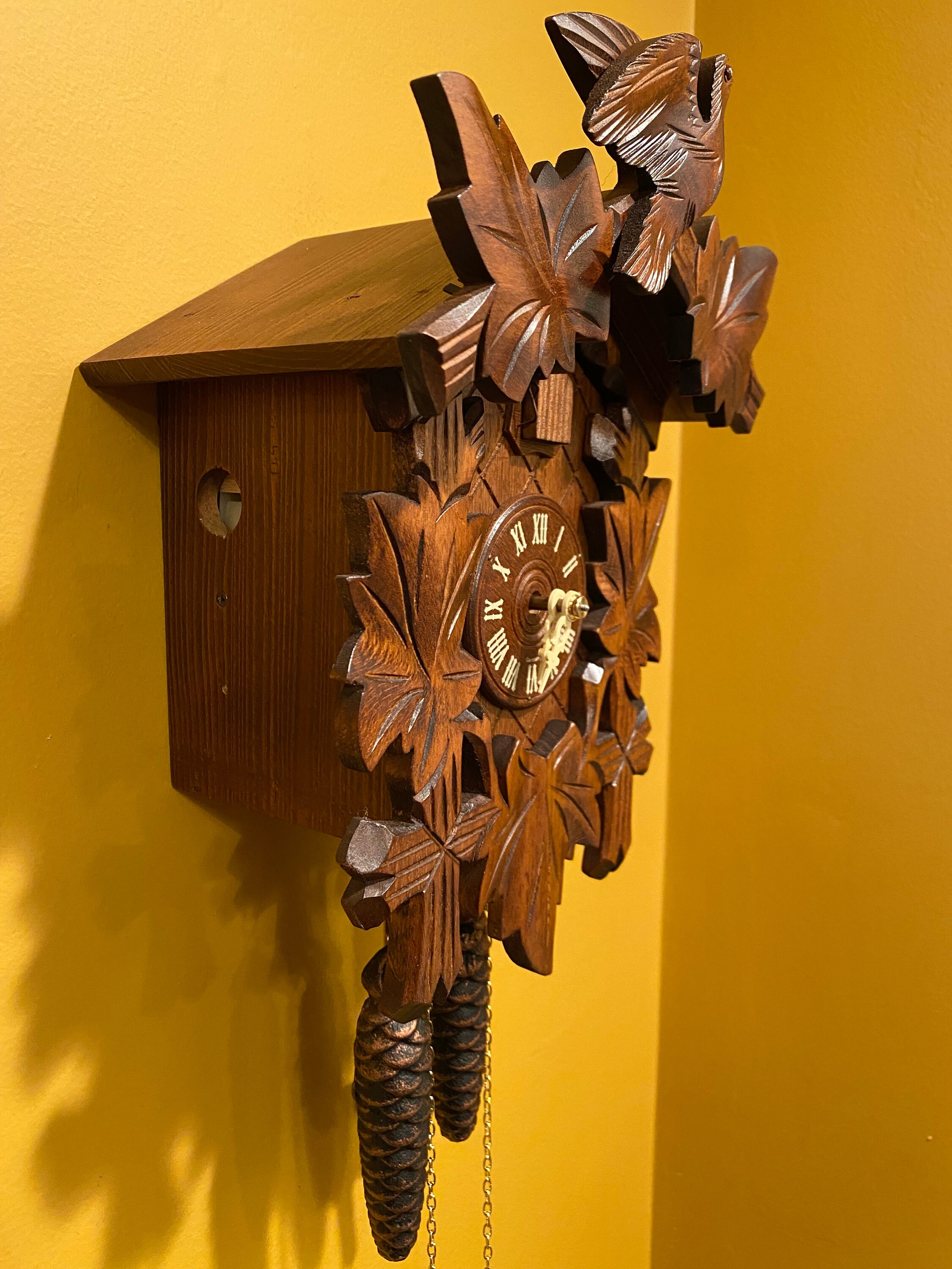 Working Cuckoo Clock Vintage Etsy