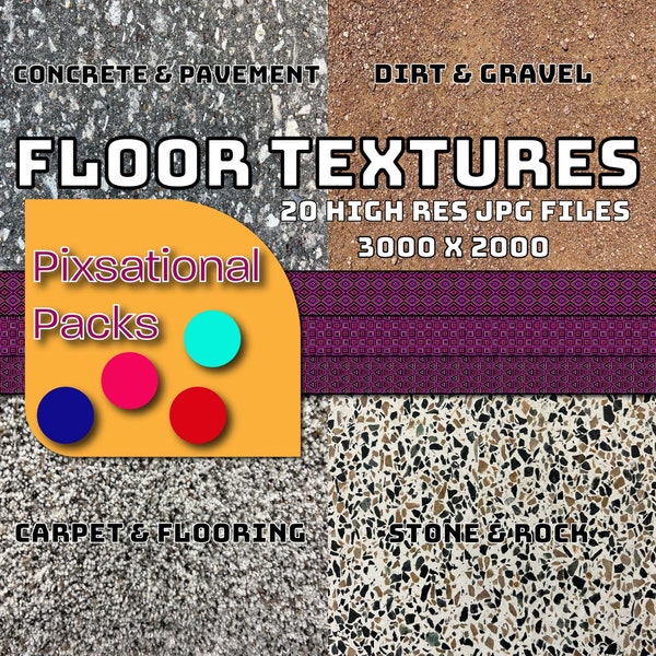 Pixsational Floor Texture Digital Pack