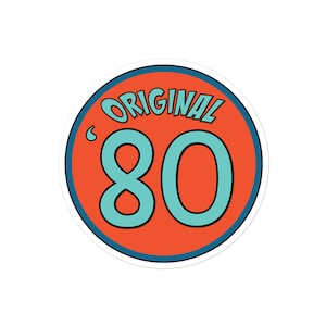 Original &#39;80 - Gen X Sticker