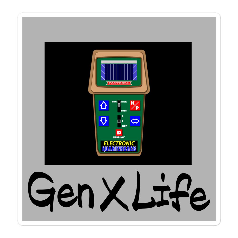 Gen X Life - Sticker Polaroid - Match de football