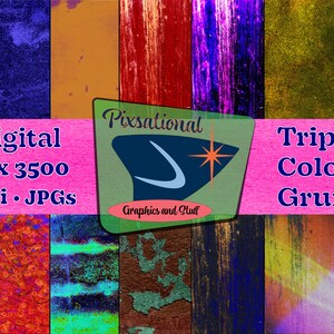 Pixsational &quot;Trippy&quot; Fondos Grunge Coloridos