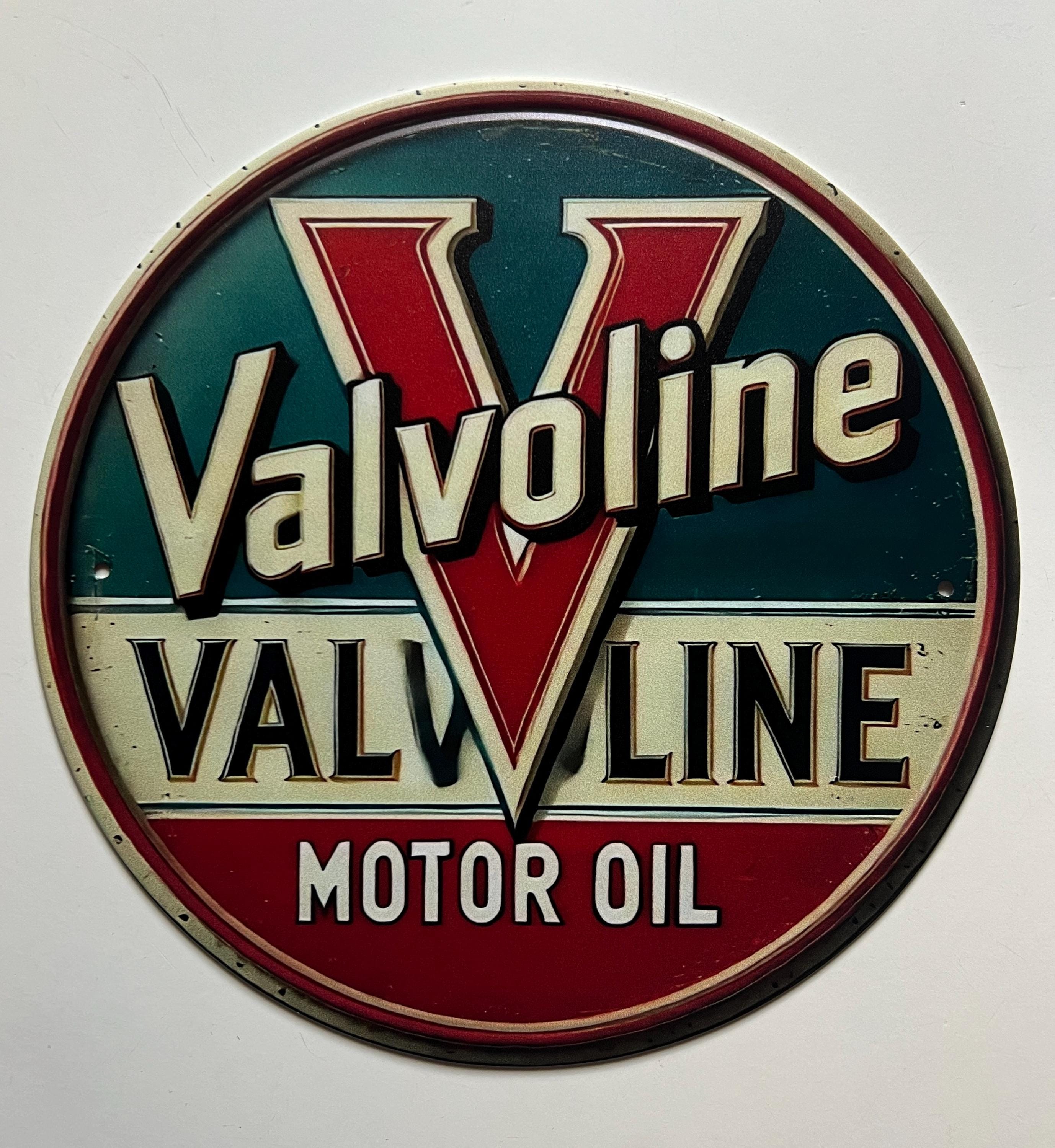 Valvoline Clock - Etsy