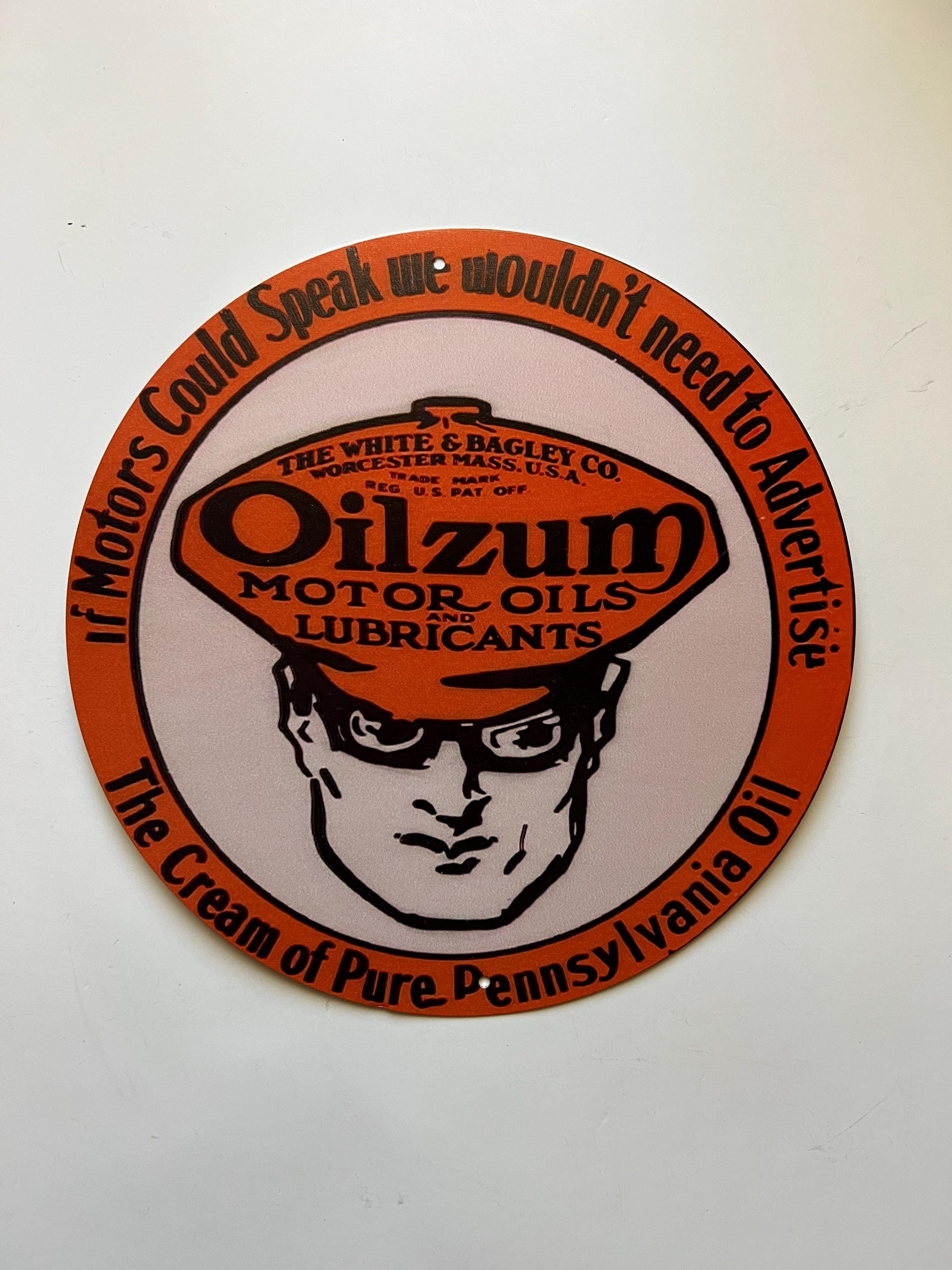 Oilzum Oil Signs - Etsy