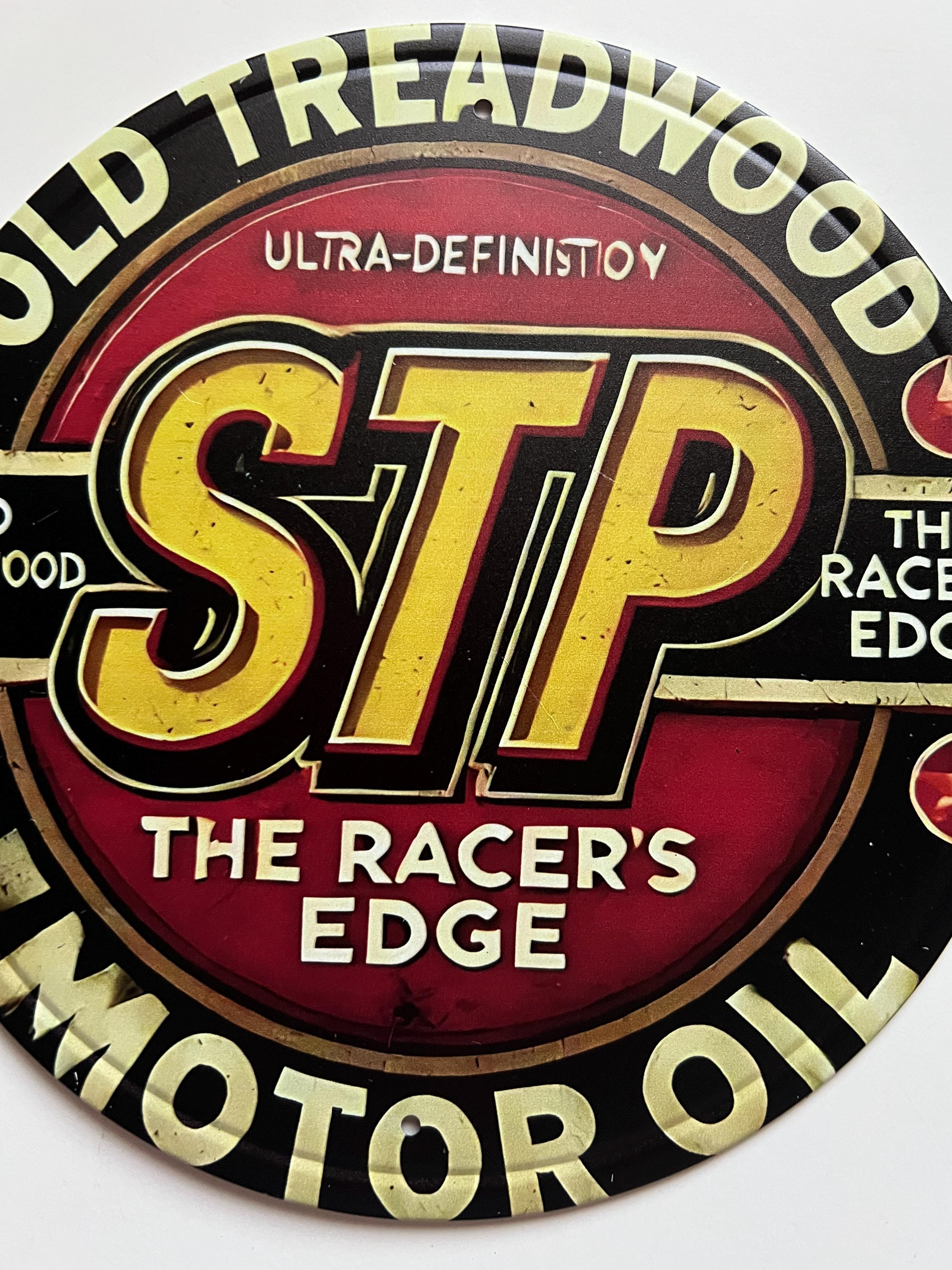 Stp Racing Signs STP Motor Oil 8